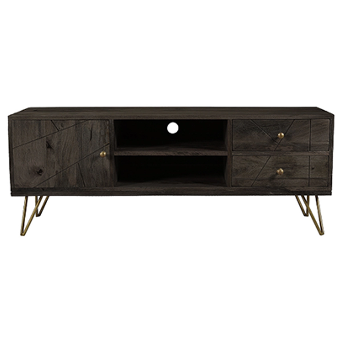 Rustic Industrial TV Stand