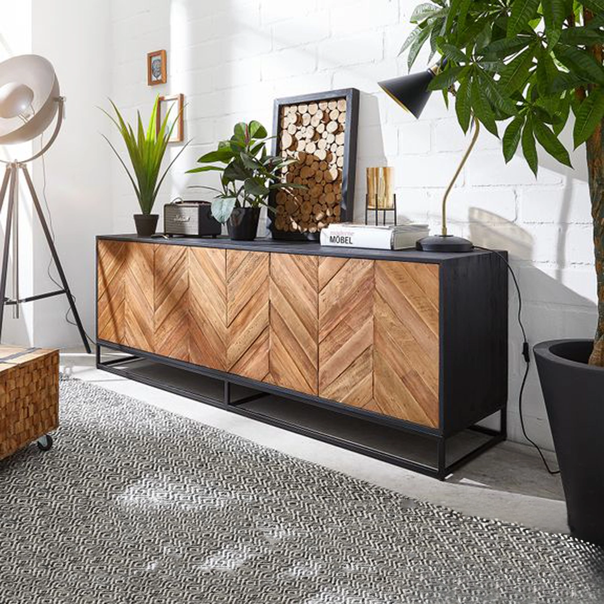 Scandinavian Modern Sideboard
