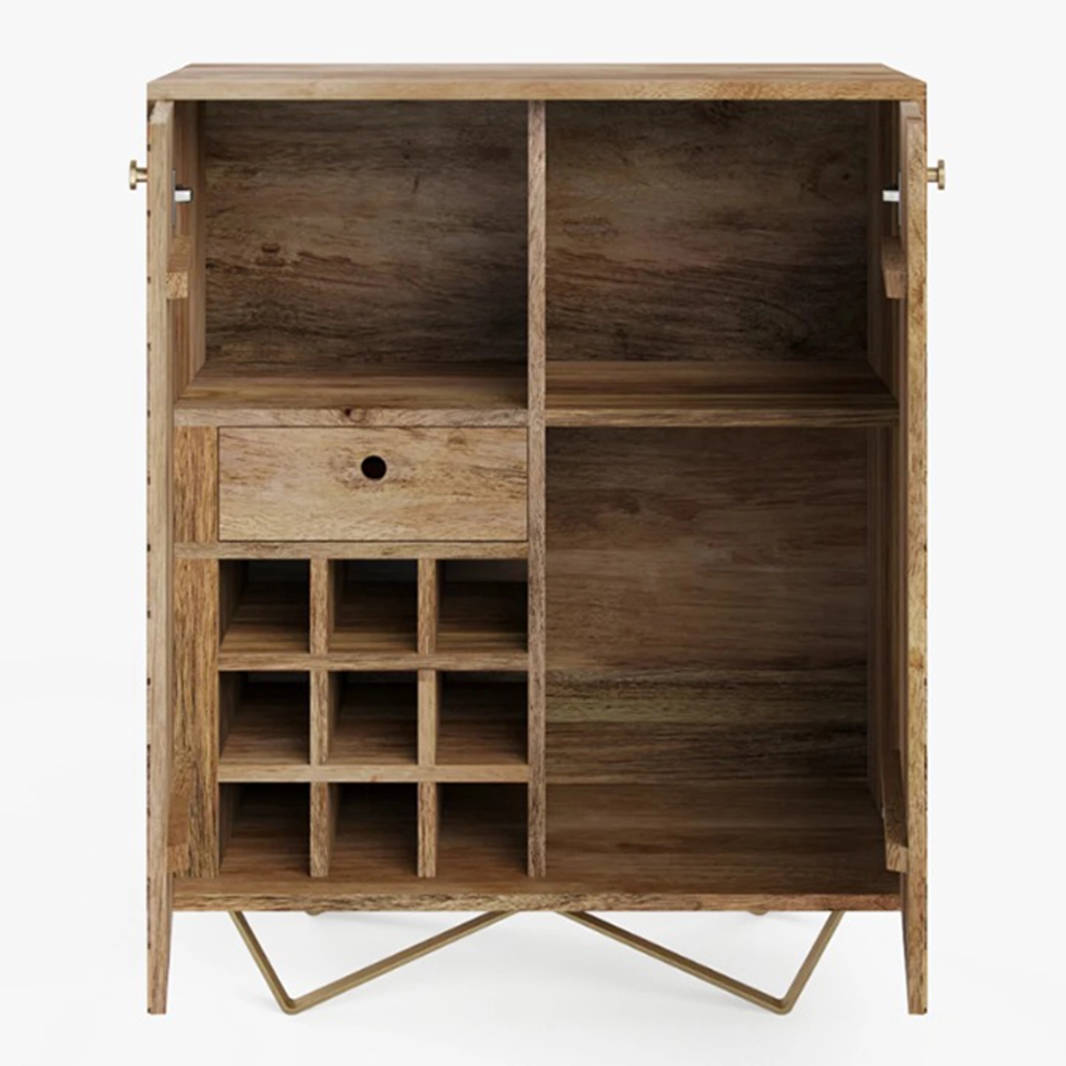 Scandinavian Elegance Wine Cabinet