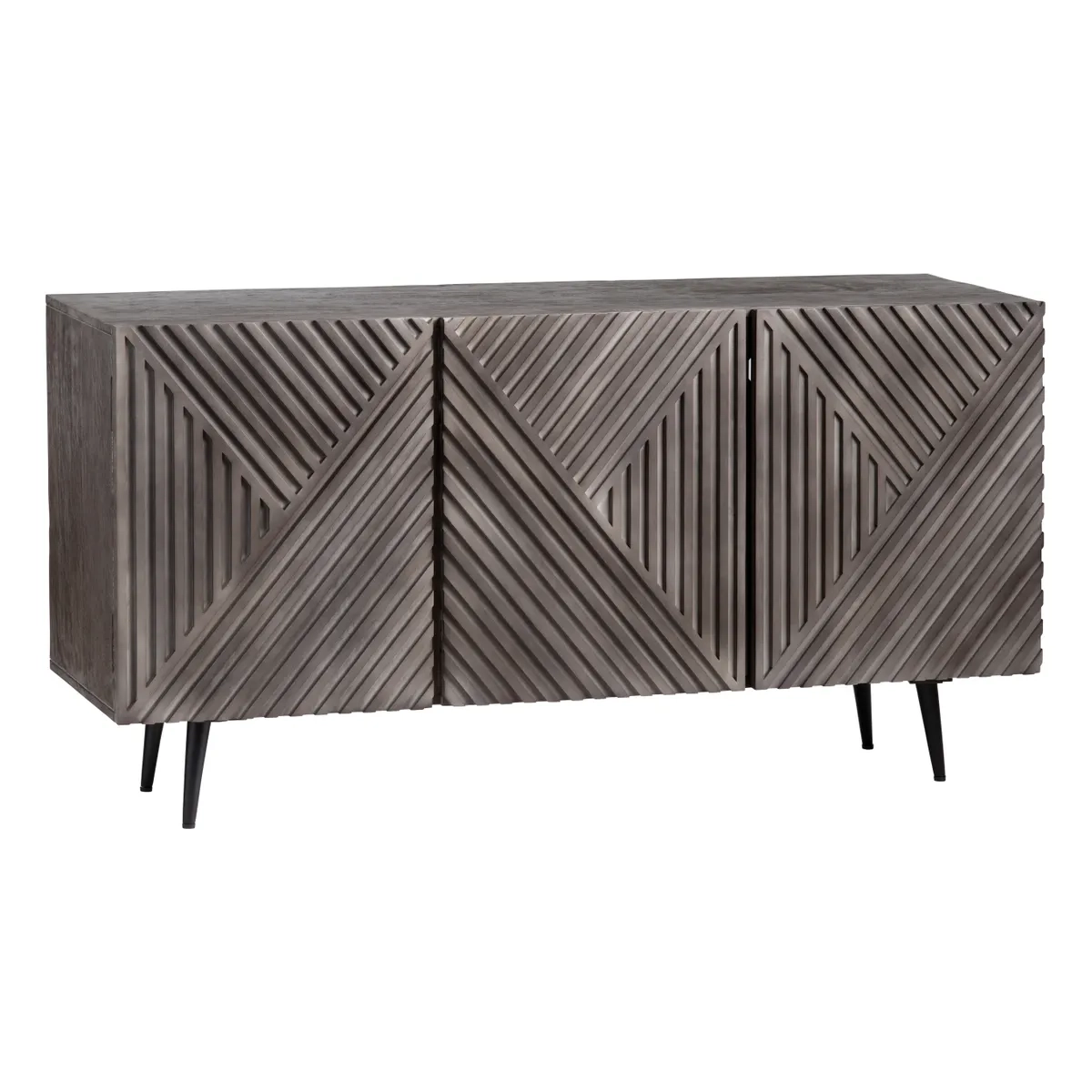 Modern Elegance Geometric Sideboard